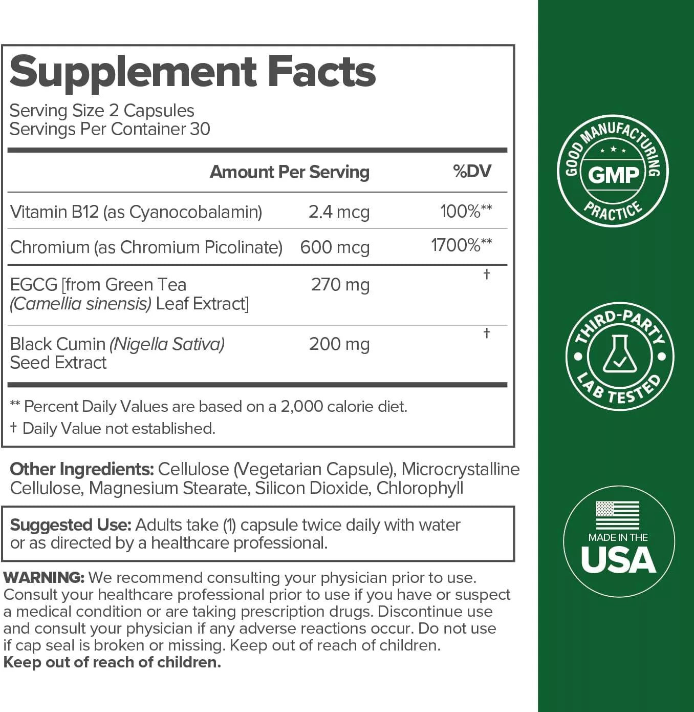 Metabolism Boosting Capsules