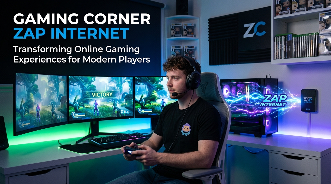 gaming corner zap internet
