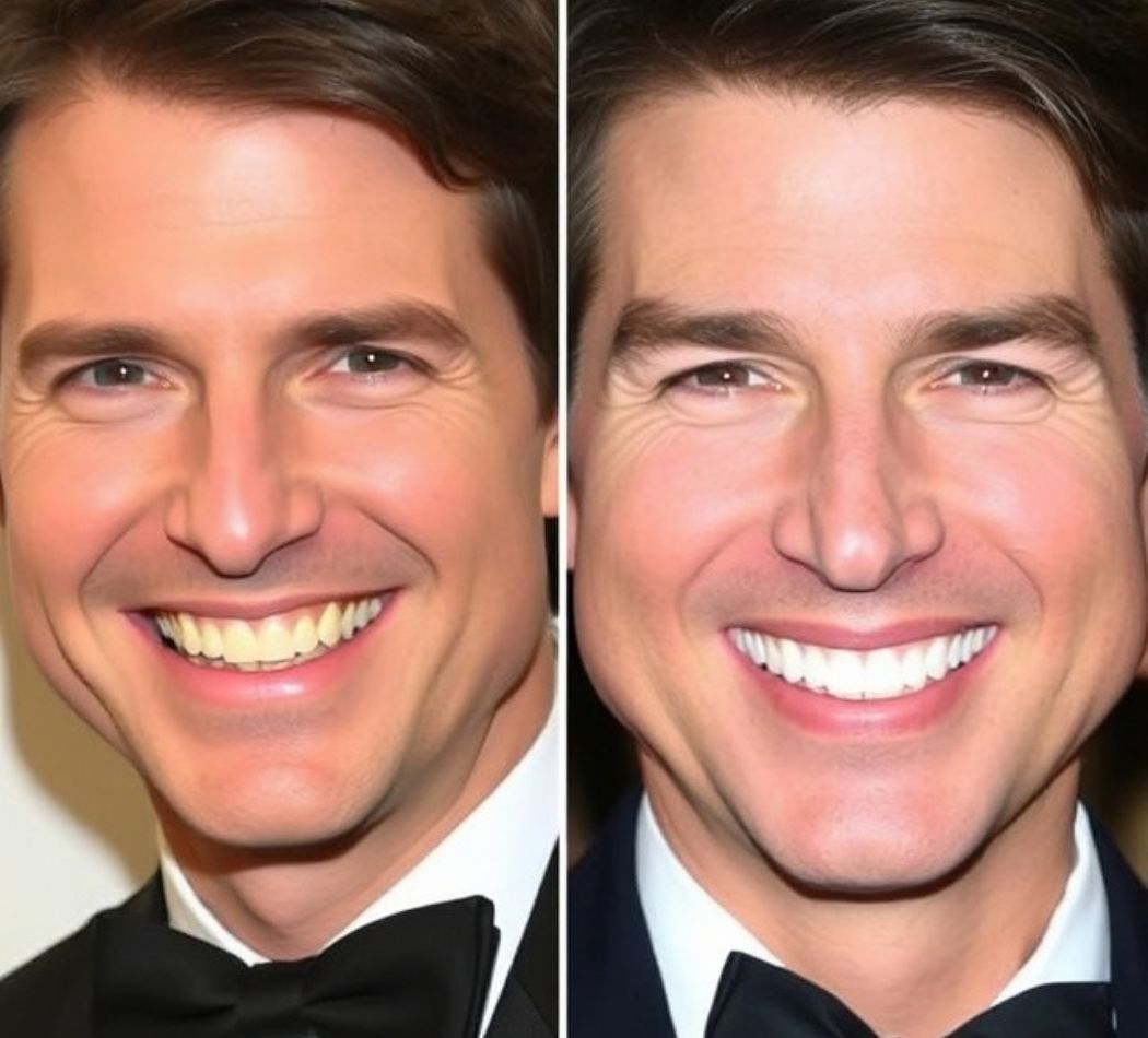 tom cruise teeth