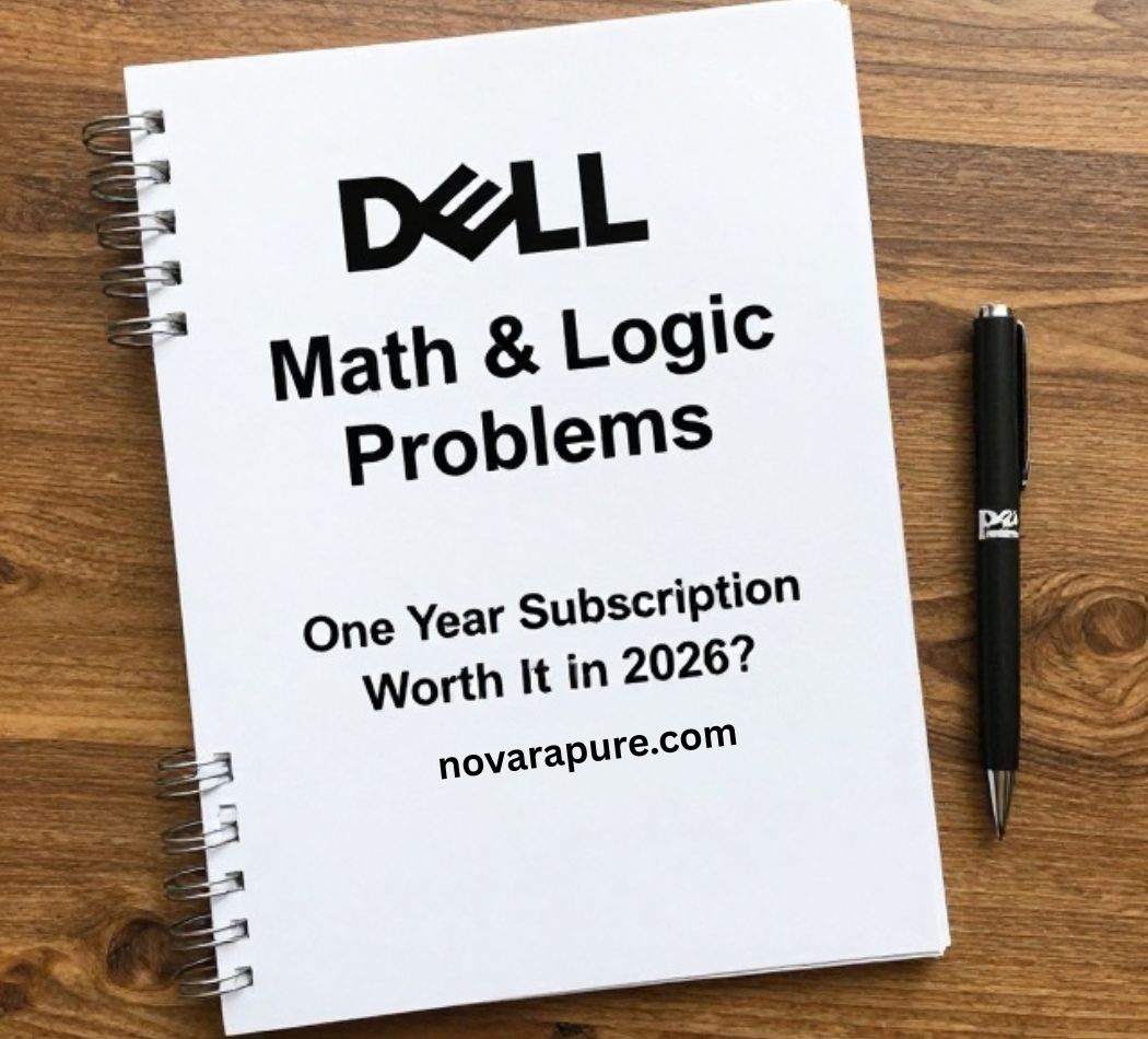 dell math & logic problems - one year subscription